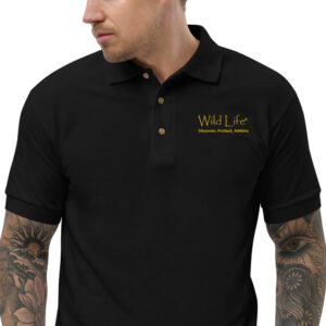 Wild Life® Embroidered Polo Shirt